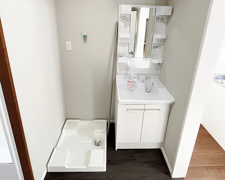洗面台アフター